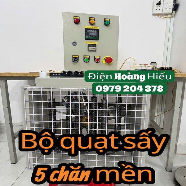  Bộ quạt sấy 5 chăn mền 220/380V-7.5KW 