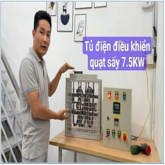 Bộ quạt sấy 5 chăn mền 220/380V-7.5KW