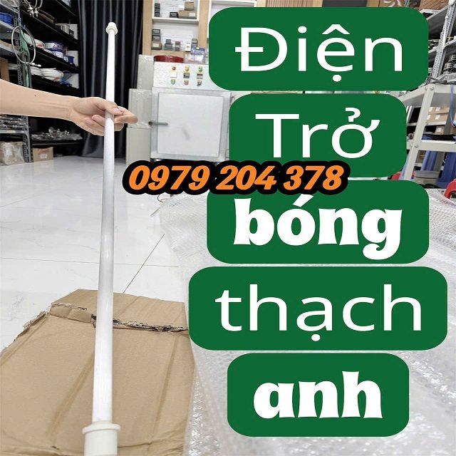 Phi 18mm dài 1200mm Điện trở bóng thạch anh