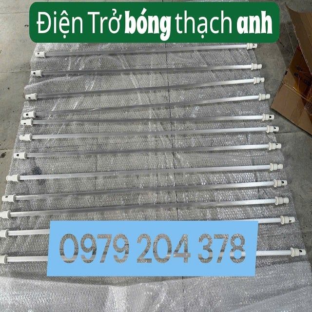 Phi 18mm dài 1200mm Điện trở bóng thạch anh