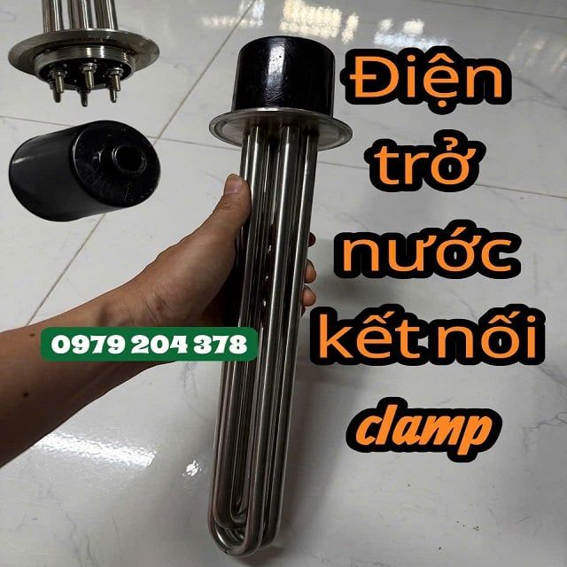kết nối clamp 220/380V - 9KW Điện trở, mai so đun nước, đun dầu
