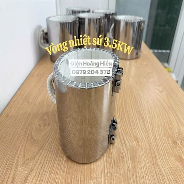  3.5KW Vòng nhiệt sứ máy ó, máy ép củi trấu 