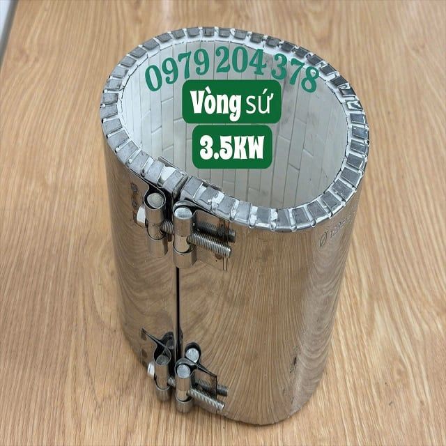3.5KW Vòng nhiệt sứ máy ó, máy ép củi trấu