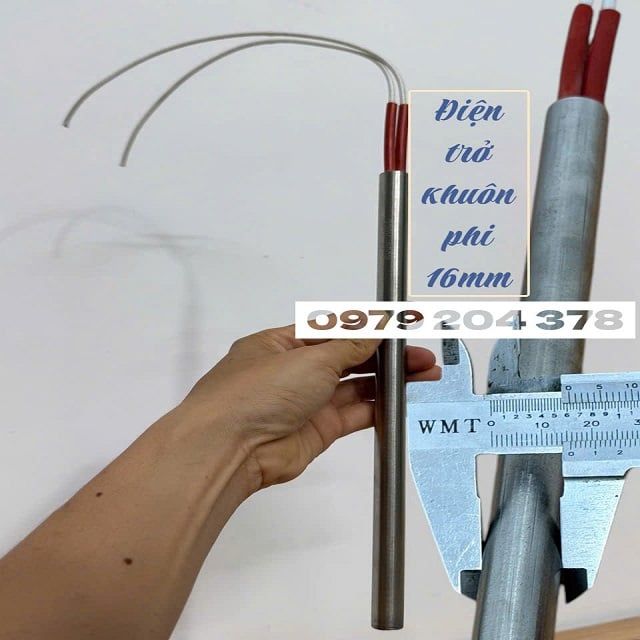 Phi 16 x 300mm, Điện trở khuôn, mai so hay điện trở 1 đầu