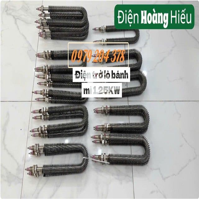 1.25KW Điện trở lò bánh mì U330mm phủ bì