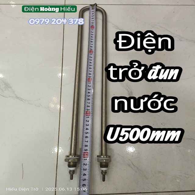 Điện trở, mai so đun nước, chữ U thẳng Dài 500mm