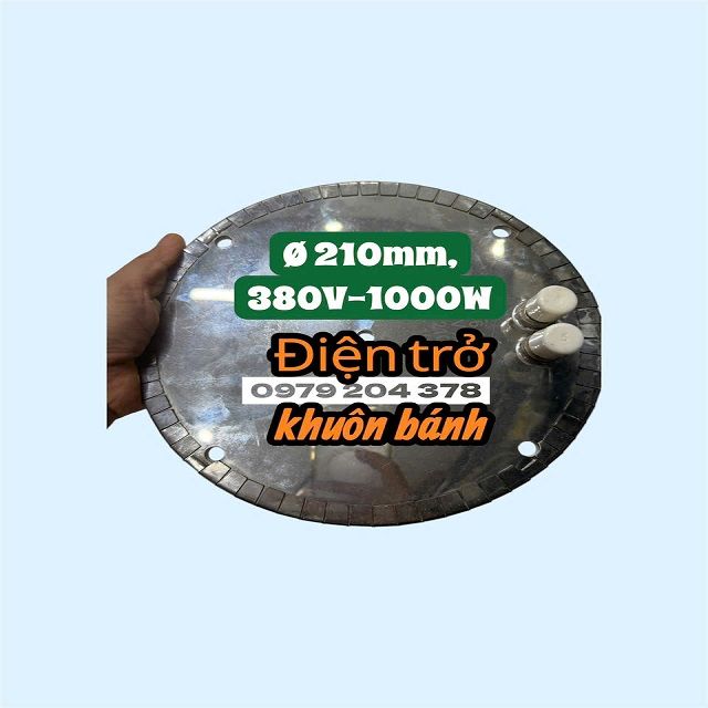Điện trở, mai so Khuôn bánh tròn phi 210mm 380V-1000W