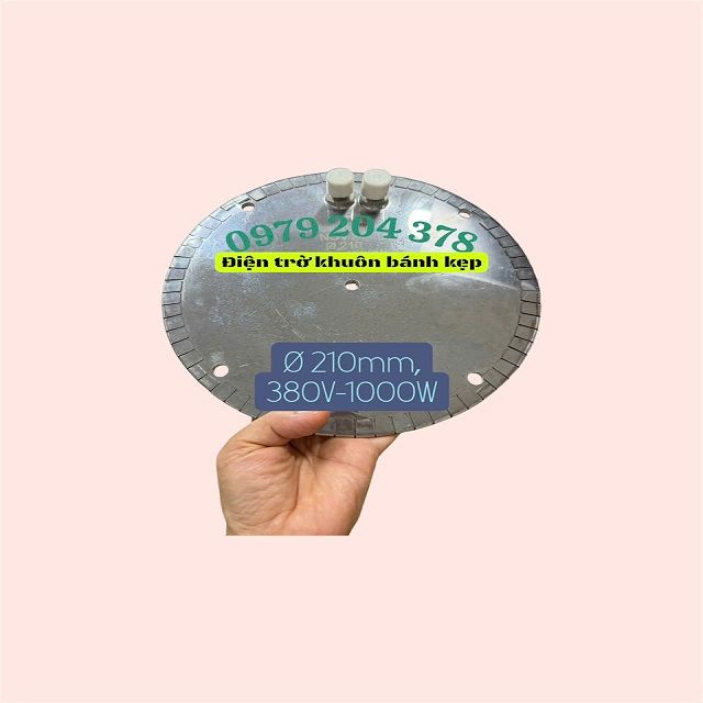 Điện trở, mai so Khuôn bánh tròn phi 210mm 380V-1000W