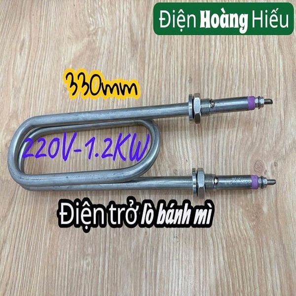  1.2kw Điện trở lò bánh mì dạng trơn 