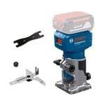 Máy Phay Dùng Pin 18V Bosch GLF 18V-8 (chưa Pin & Sạc)