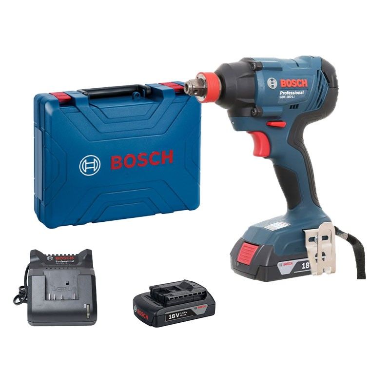 Máy Siết Bu Lông Dùng Pin Bosch GDX 180-LI