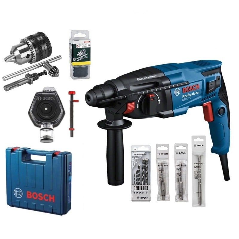 720W Máy Khoan Búa Bosch GBH 220 (kèm Phụ Kiện)