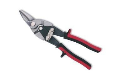 Kéo Cắt Tole Crossman 49-921 Đỏ – Trái (Lưỡi Kim Cương) 10 Inch Chính Hãng CR-V Cao Cấp
