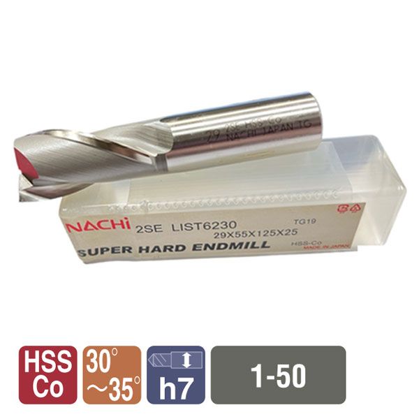 16mm Mũi Phay 2 cạnh Nachi L6230 16.0