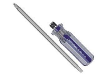 Tua Vít 2 Đầu Dẹp Và Ba Ke Cán Trong Suốt Crossman 46-300 (6.35mm x 150mm)