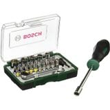 Bộ Mũi Vặn Vít 27 Món Kèm Tay Cầm Bosch 2607017331