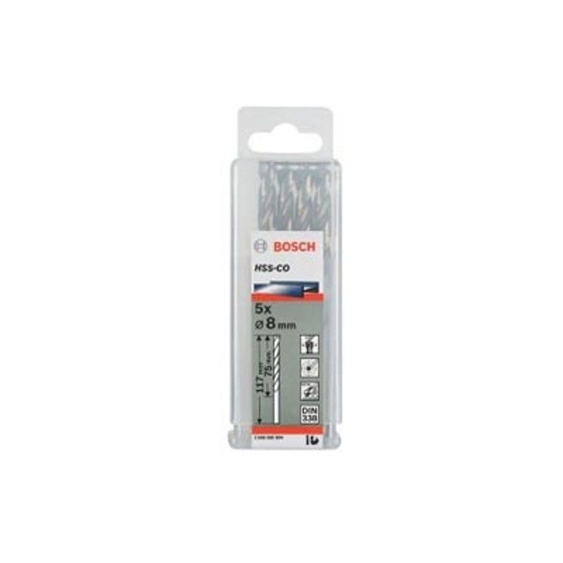 16mm Mũi Khoan Kim Loại HSS-G Bosch 2608585595 (hộp 4 Mũi)