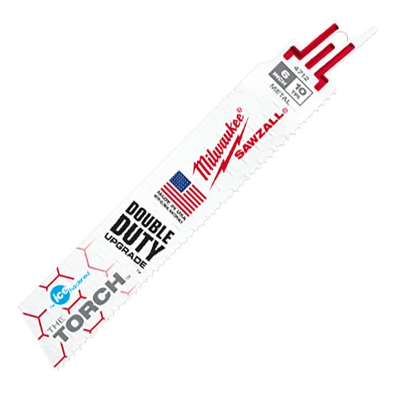 Lưỡi Cưa Kiếm Sắt Milwaukee TORCH T10-228.6mm (bộ 5 Lưỡi)