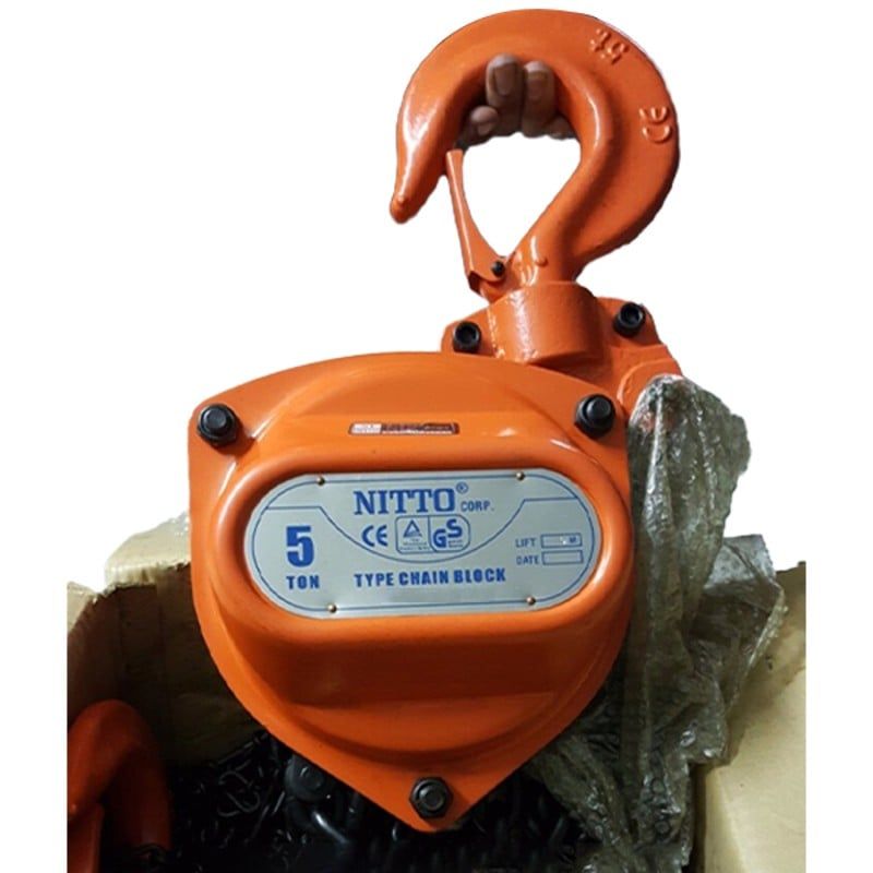Palang Xích Kéo Tay 5 Tấn 3m Nitto 50VP5