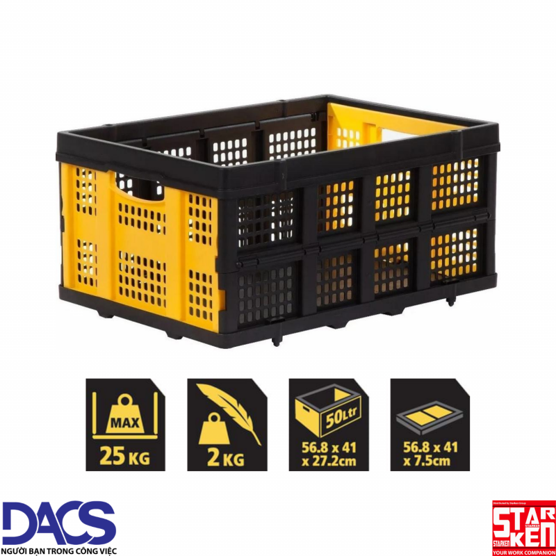 Thùng đựng hàng Stanley FT505 – Tải trọng 25kg.