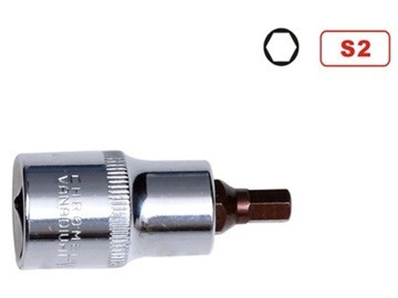 Đầu Tuýp Lục Giác H6 X 55mm Asaki AK-7284