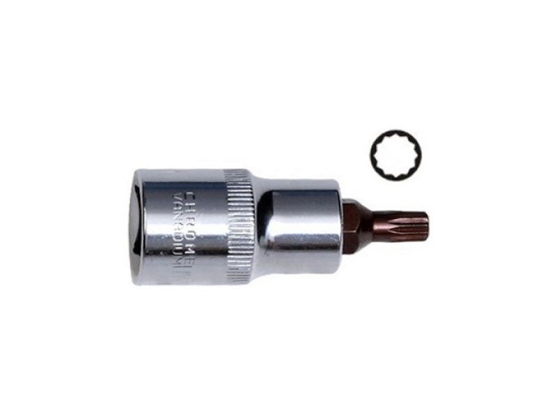 Đầu Tuýp Gắn Mũi Bông 12 Cạnh M14 X 55mm Asaki AK-7297