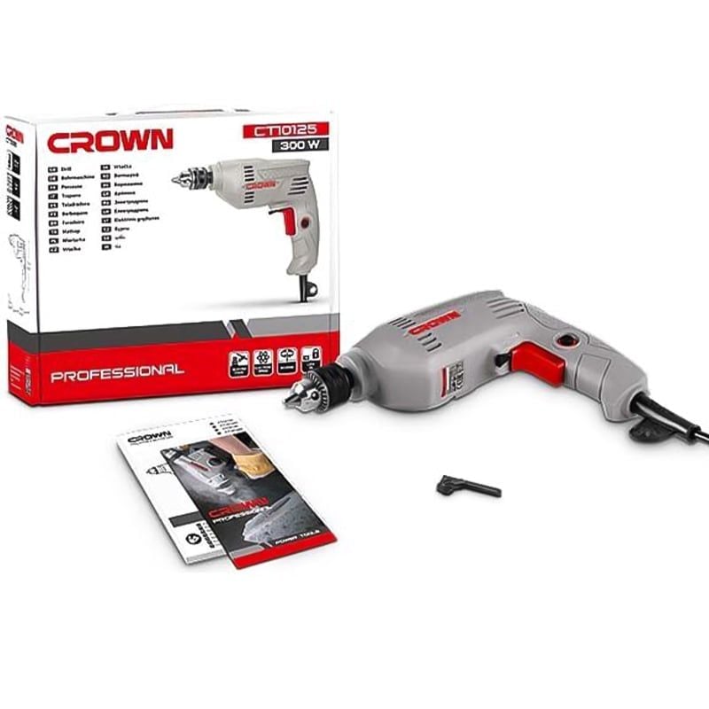Máy khoan sắt 300W Crown CT 10125