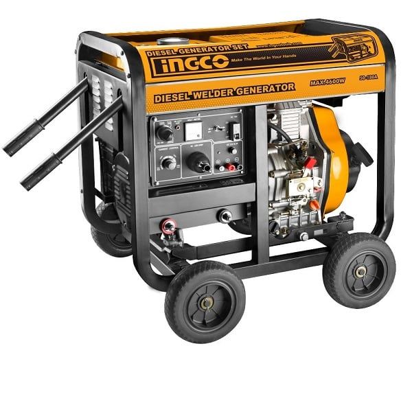 4.6 KW Máy phát điện dùng dầu diesel (Kết hợp chức năng Máy Hàn) Ingco GDW65001