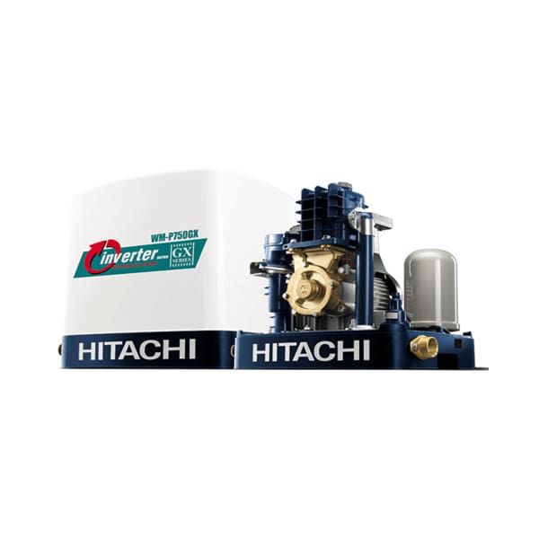 Máy bơm tăng áp vuông biến tần Hitachi WM-PV400GX2 400W