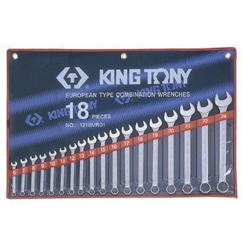 Bộ Vòng Miệng Kingtony 1218MR01 18 Chi Tiết 6-24mm Chính Hãng