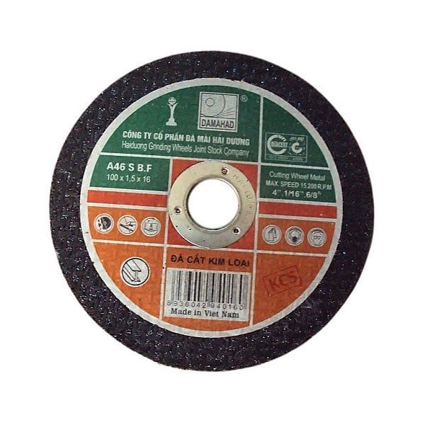 Đá cắt kim loại Hải Dương 100 mm (hộp 50 viên)