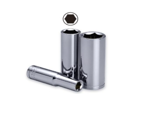 Đầu Tuýp Dài 1/2 Inch Crossman 96-420 12mm Thép Cr-V Chính Hãng