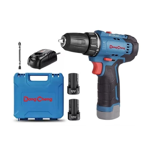 may-khoan-pin-12v-dongcheng-dcjz23-10ek-kem-2-pin-sac