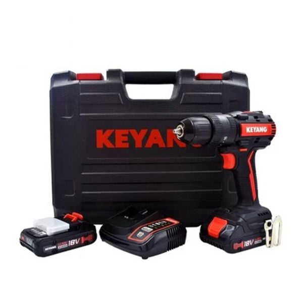 may-khoan-ong-luc-dung-pin-18v-keyang-dm18bl-w-2-pin