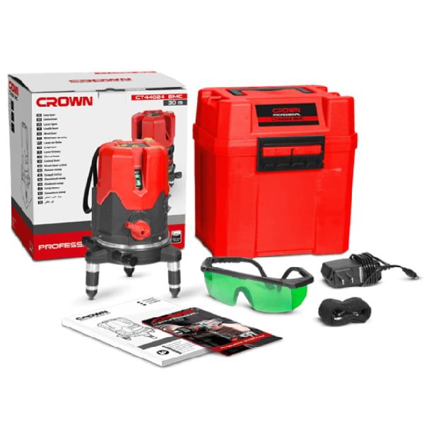Máy cân mực laser tia đỏ Crown CT44024