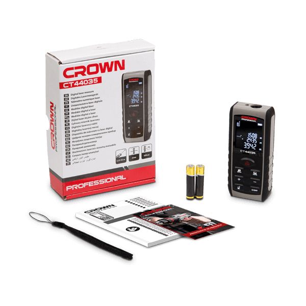 Máy đo khoảng cách Laser 100m Crown CT44035