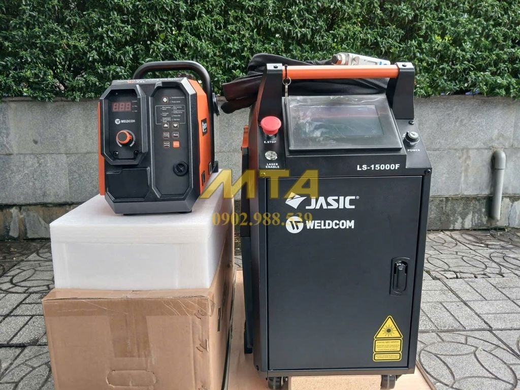 Máy Hàn Laser Jasic LS-15000F Thế Hệ 3 Chính Hãng Có Sẵn Tại Minh Tâm