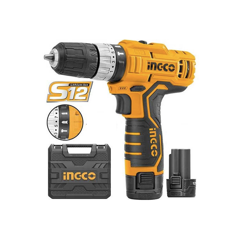 Máy khoan búa dùng pin Ingco CIDLI1232 12V-10mm
