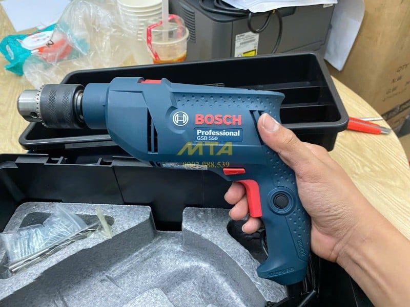 Máy Khoan Động Lực Bosch GSB 550 FREEDOM 90 Chi Tiết