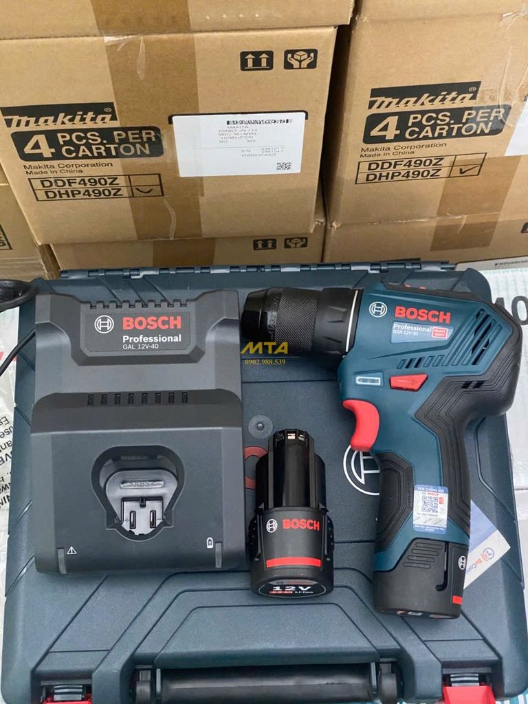 Máy Khoan Vặn Vít Dùng Pin Bosch GSR 12V-30