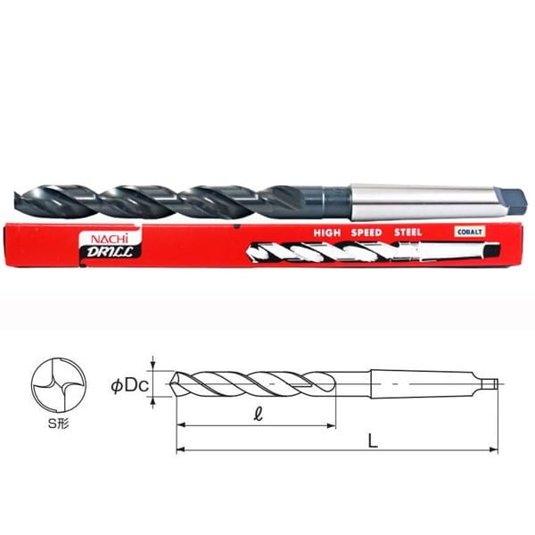 Mũi khoan sắt chuôi côn 8.0mm Nachi List602-8.0