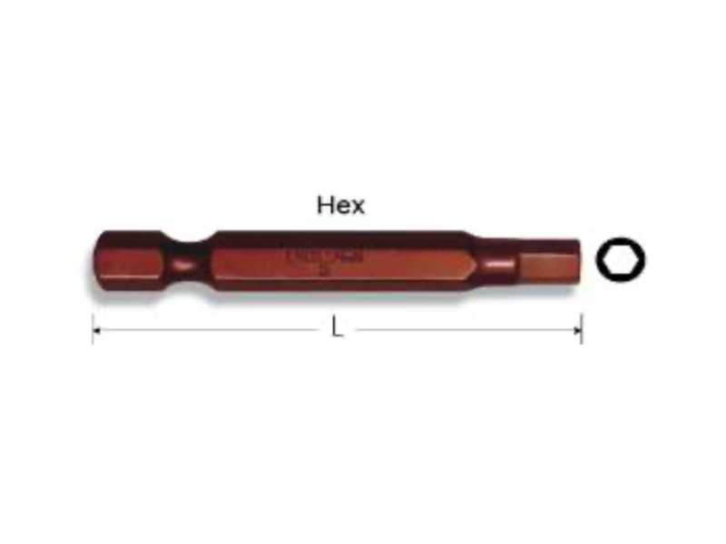 Mũi Vít Lục Giác 4mm 6.35 x 65mmL Crossman 44-664 Chính Hãng
