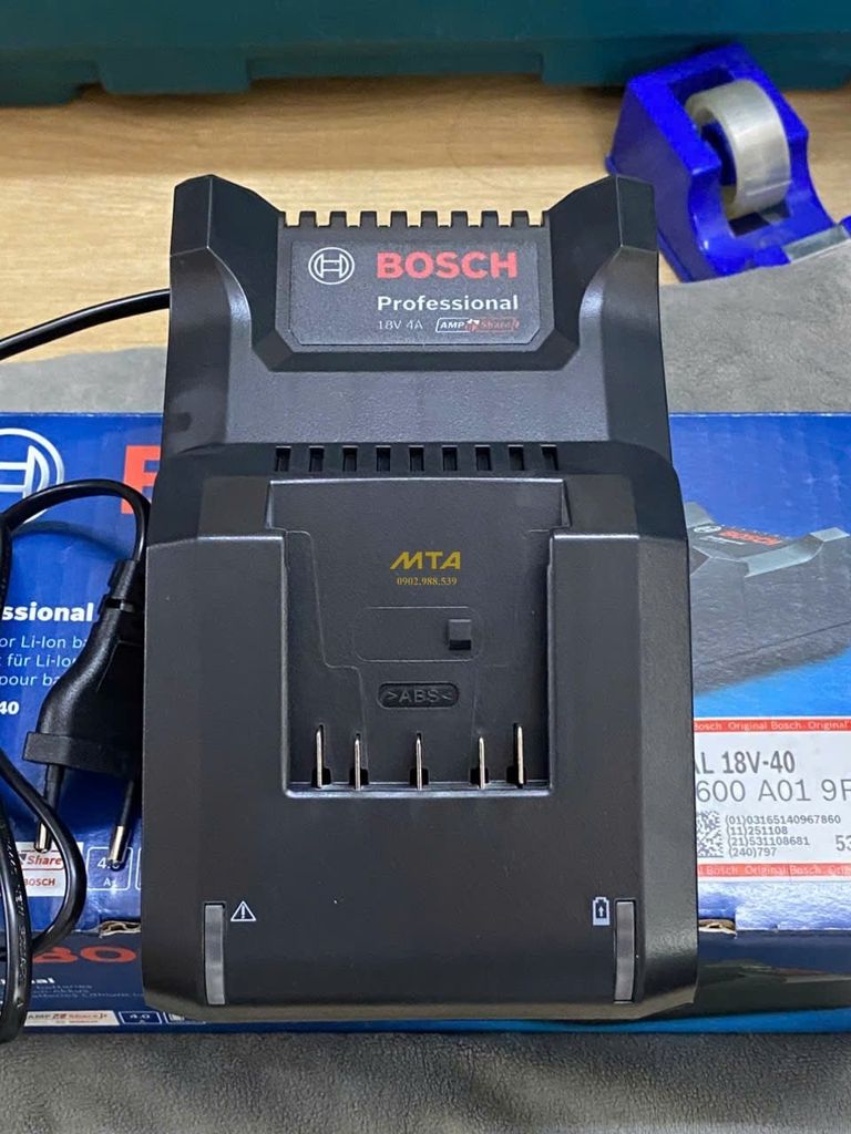 Sạc Nhanh GAL 18V-40 Bosch (14.4V, 18V)