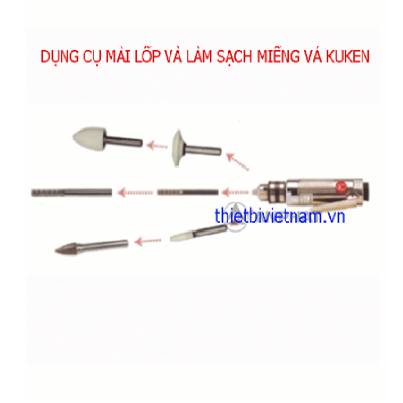 Dụng Cụ Mài Lốp và Làm Sạch Miếng Vá Kuken KG-25