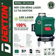 Máy Laser 12 Tia Xanh Dekton DK-LS1201 Kèm Remote Điều Khiển