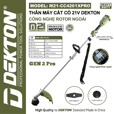 Máy Cắt Cỏ Dekton M21-CC4201XPRO 21V Rotor Brushless Olive