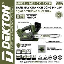 Máy Cưa Xích 12 Inch Dekton M21-CX12XCP Động Cơ Không Chổi Than