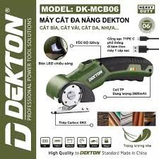 Máy Cắt Đa Năng Pin Dekton DK-MCB06 4V-2.5Ah Chính Hãng