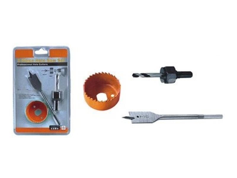 Bộ Khoét Lỗ Gỗ 3 Chi Tiết Asaki AK-3680