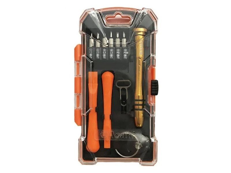 Bộ Vít Sửa Điện Thoại 17 Chi Tiết Asaki AK-9077
